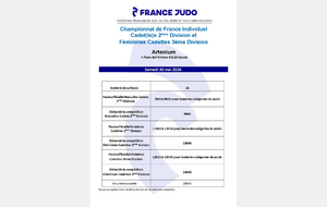 Championnat de France 2D et 3D