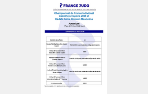 Championnat de France 3D et Espoirs