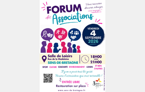 Forum des Associations - Sens-de-Bretagne