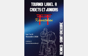 Tournoi Label A de St Grégoire