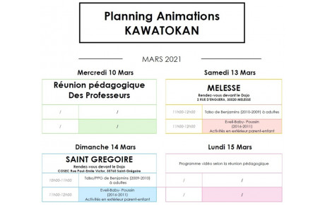 Reprise des activités en extérieur