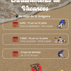 Programme des vacances