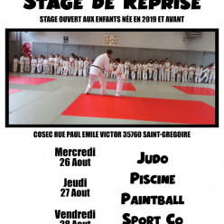 Stage de reprise